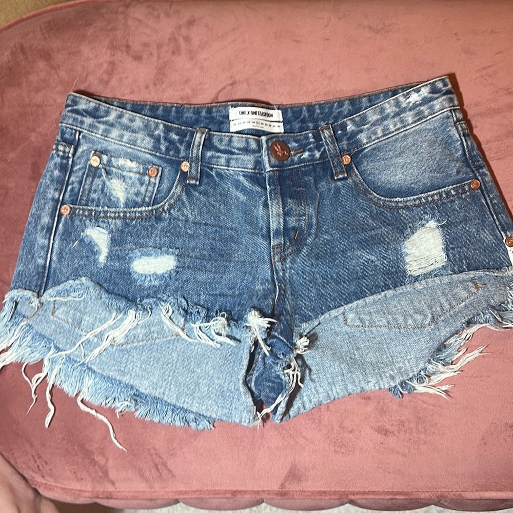 One teaspoon denim shorts